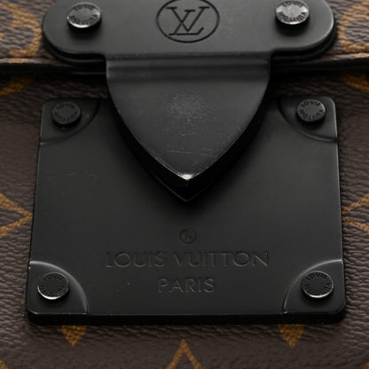 Louis Vuitton Monogram Macassar S Lock Messenger