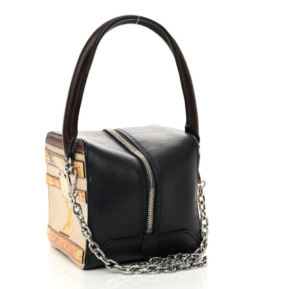 Louis Vuitton Transformed Canvas Time Trunk Square Bag
