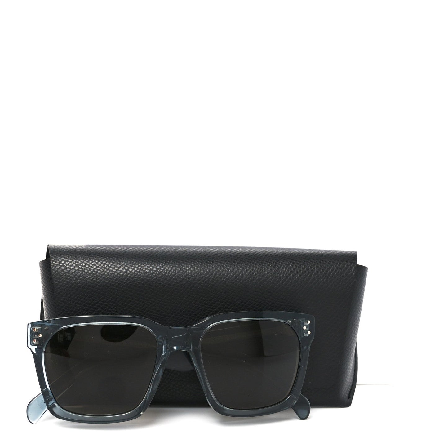 Celine Acetate Polarized Square Sunglasses CL40248I Blue