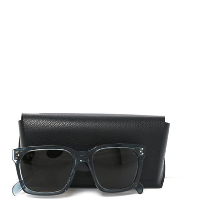 Celine Acetate Polarized Square Sunglasses CL40248I Blue