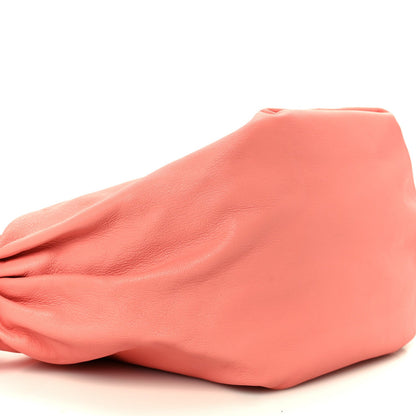 Bottega Veneta Calfskin Mini Double Knot Bag Peach