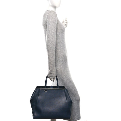 Fendi Vitello Elite Large 2Jours Tote Ametista