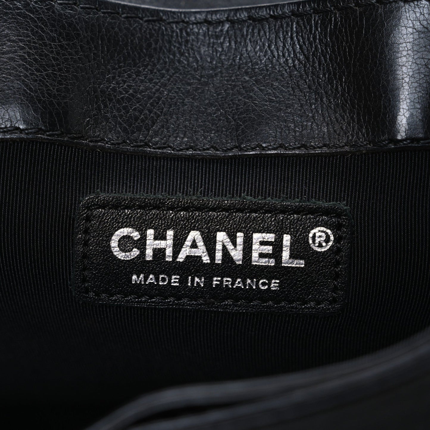 Chanel Calfskin Large Boy Reverso Flap Black