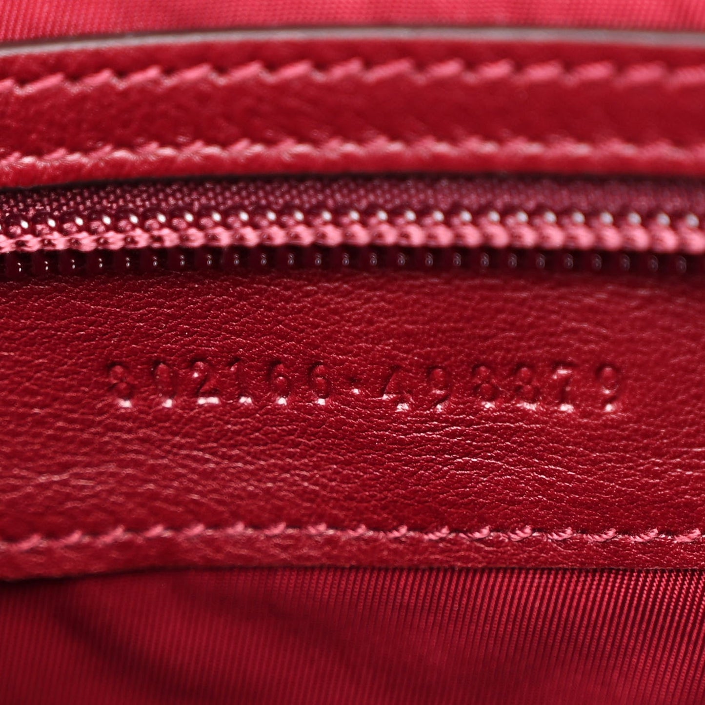 Gucci GG Supreme Monogram Large Shopping Tote Rosso Ancora