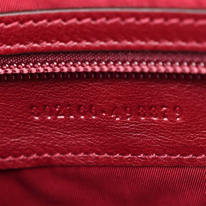 Gucci GG Supreme Monogram Large Shopping Tote Rosso Ancora