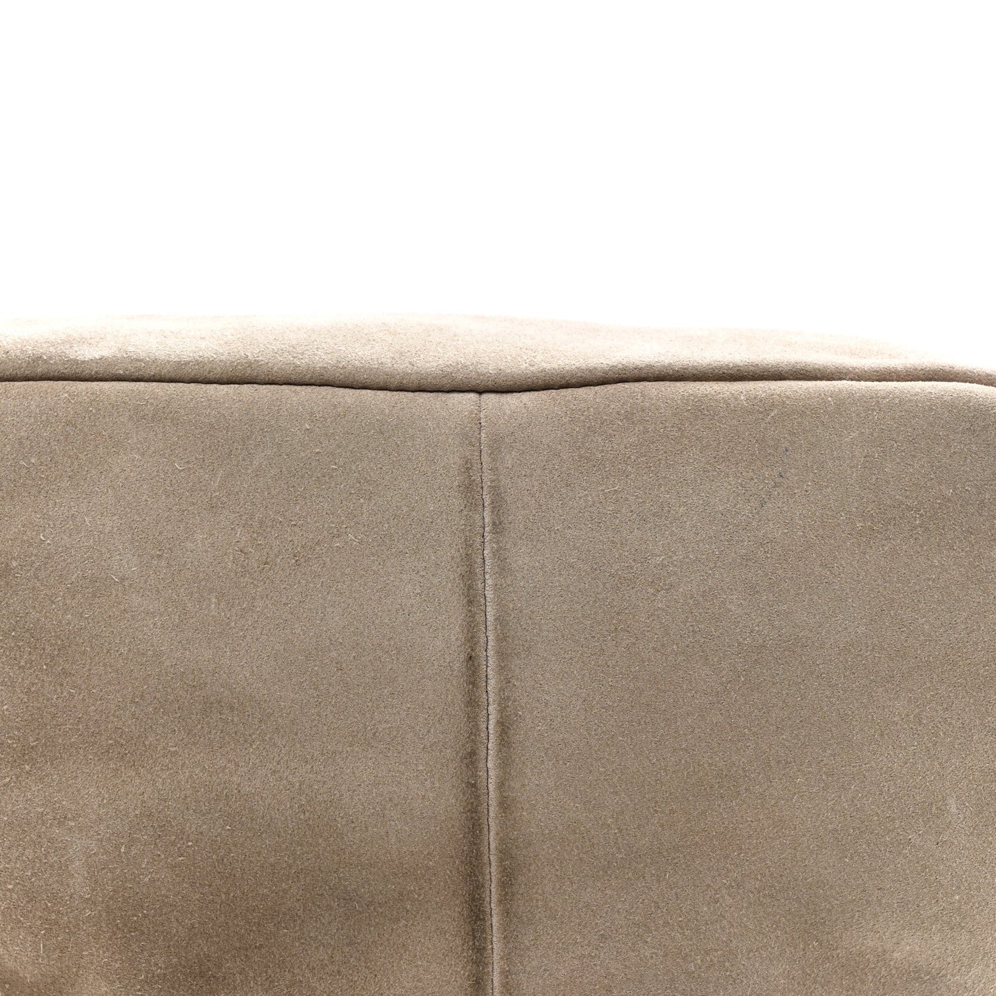 Saint Laurent Suede Calfskin Small Hobo Beige
