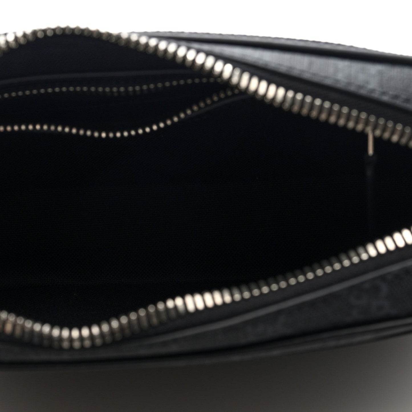 Gucci Soft GG Supreme Monogram Web Belt Bag Black Grey