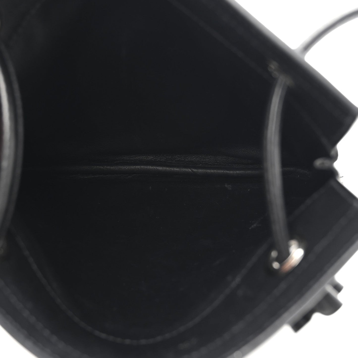 Hermes Milo Lambskin Swift Mini Aline Black