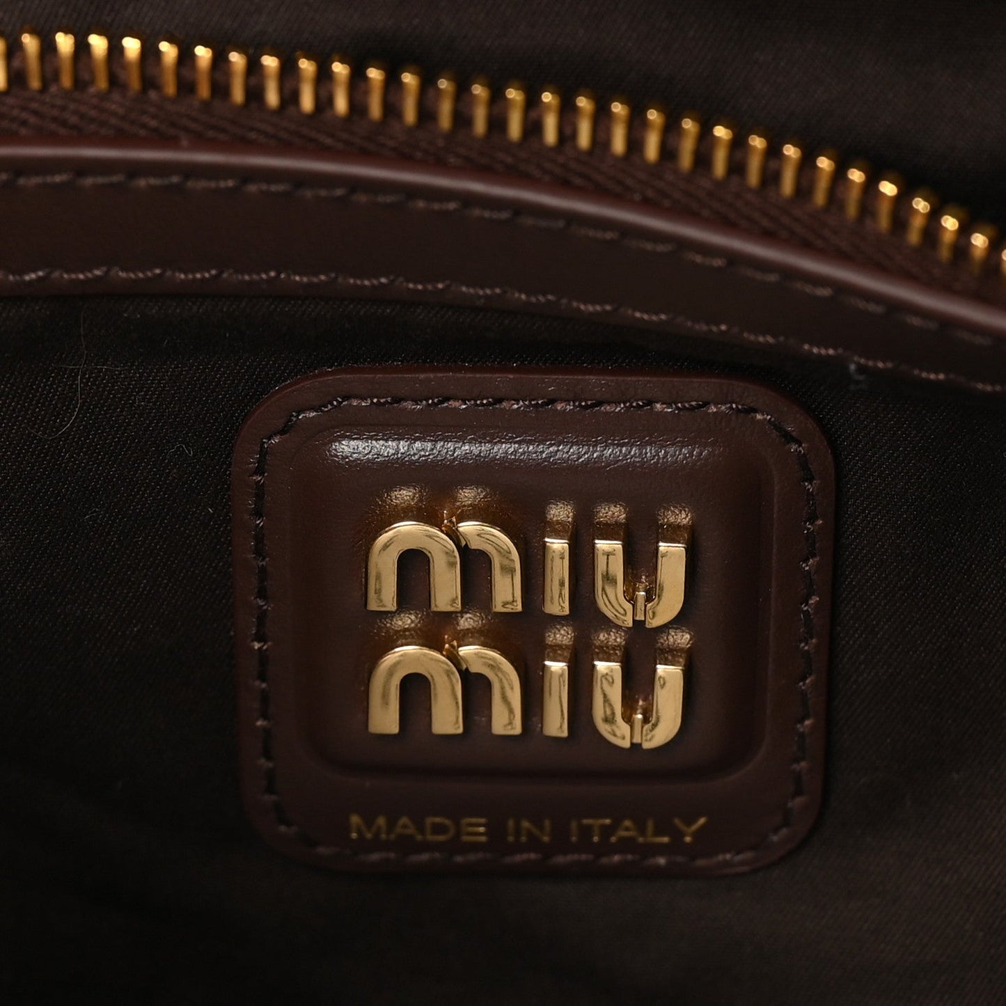 Miu Miu Soft Calf Softy Large Contrast Beau Top Handle Bag Radica White