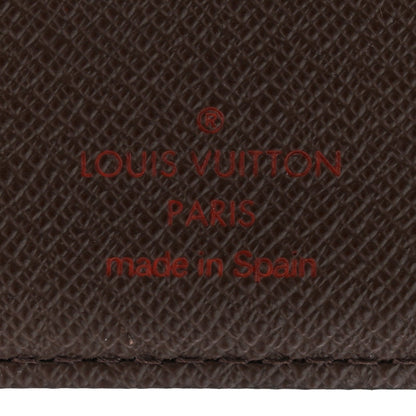 Louis Vuitton Damier Ebene French Purse Wallet