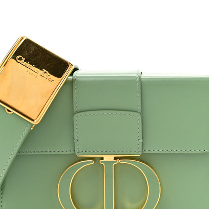 Christian Dior Box Calfskin 30 Montaigne Box Bag Mint Green