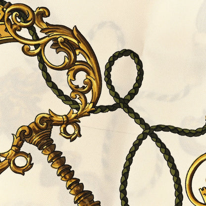 Hermes Silk Keys Les Cles Scarf 90