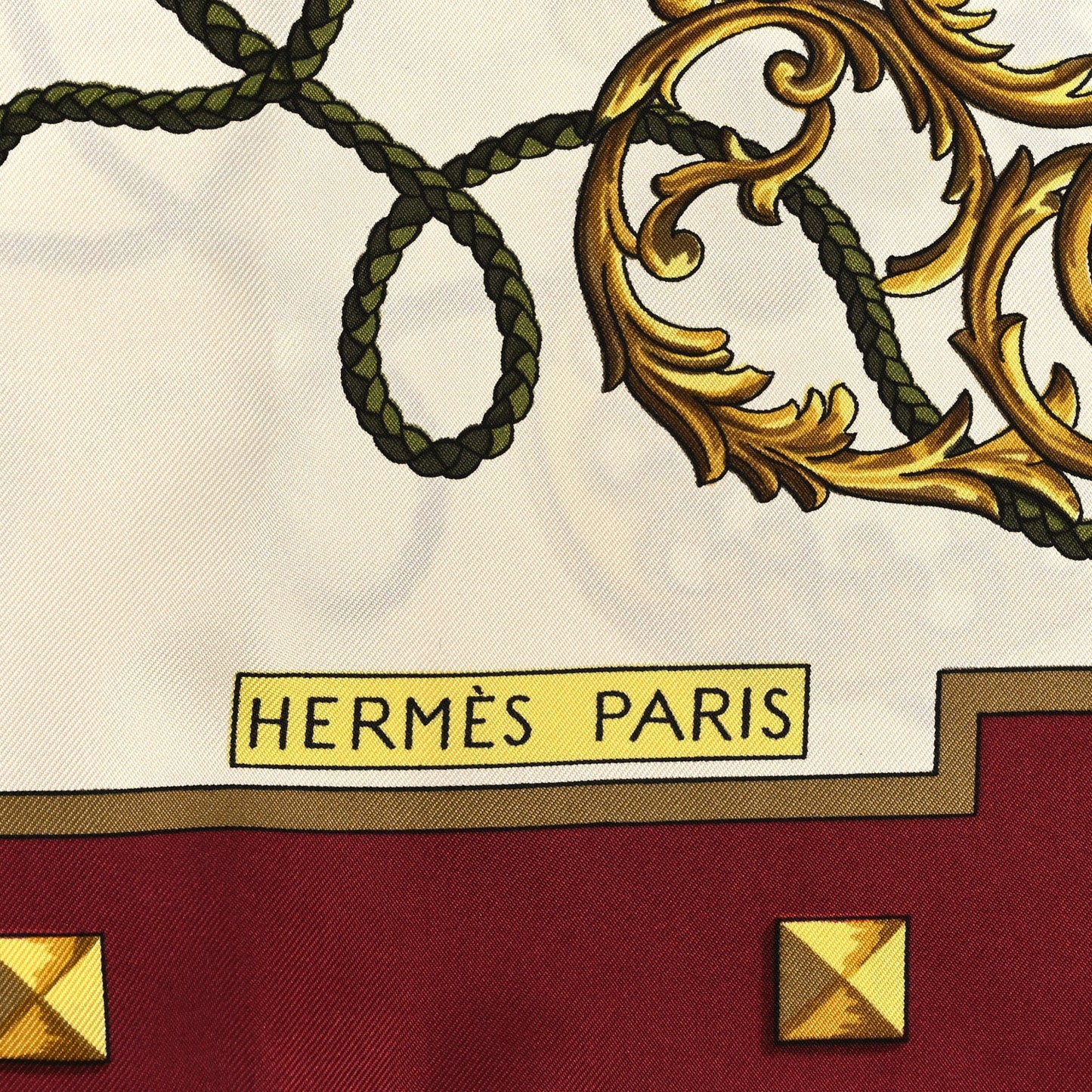 Hermes Silk Keys Les Cles Scarf 90