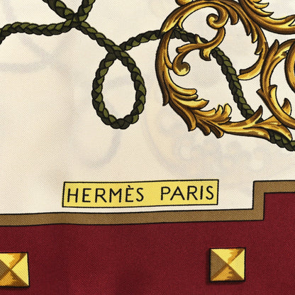 Hermes Silk Keys Les Cles Scarf 90
