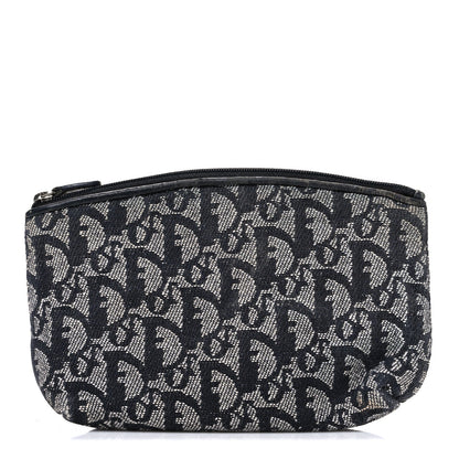 Christian Dior Monogram Cosmetic Case Blue