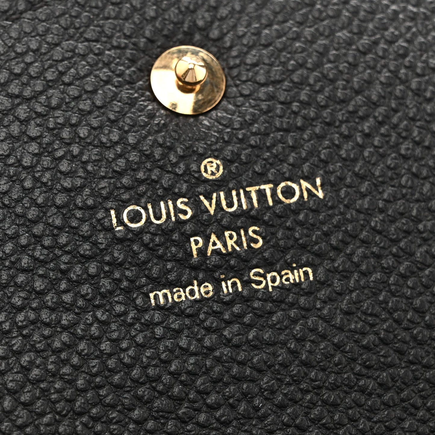 Louis Vuitton Empreinte Curieuse Wallet Black