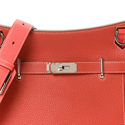 Hermes Taurillon Clemence Jypsiere 31 Sanguine Bougainvillea