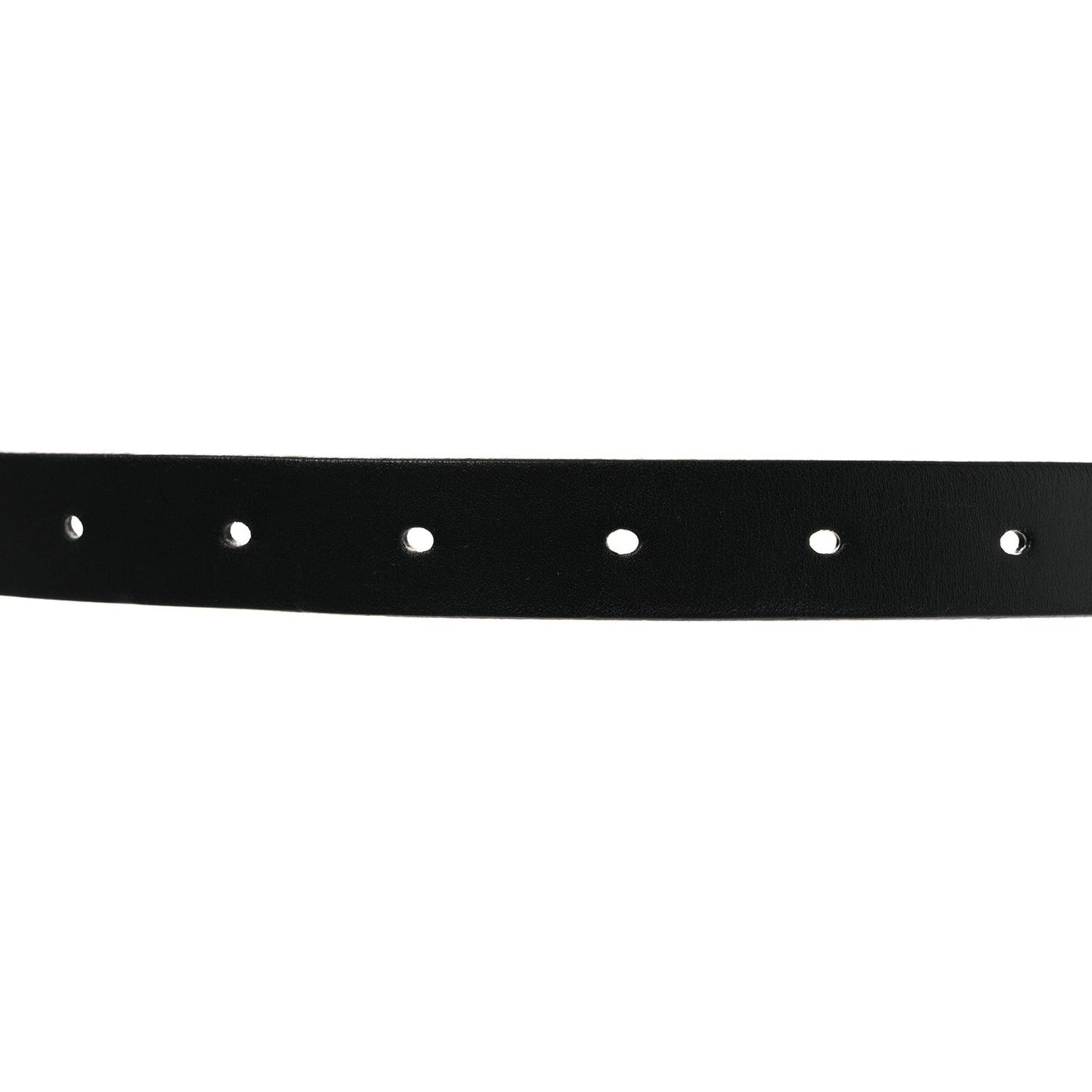 Christian Dior Calfskin Saddle Belt 80 32 Black