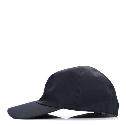 Hermes Cotton Canvas Miles H Mors Cap 58 Marine