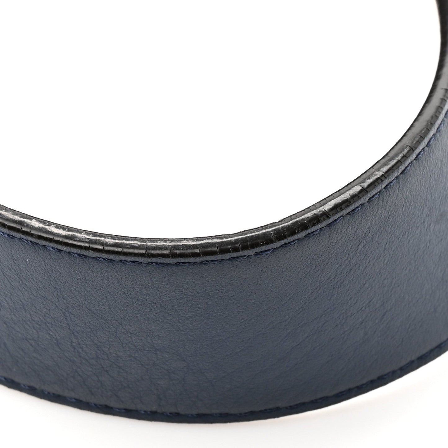 Fendi Vitello Century Opaco F is Fendi Kan I Shoulder Bag Blu Scuro