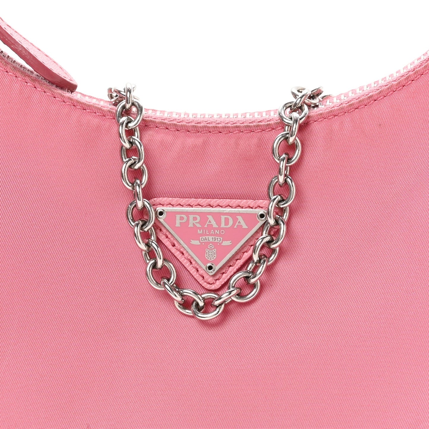 Prada Nylon Re-Edition 2005 Shoulder Bag Begonia