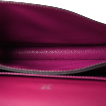 Hermes Evercolor Sac Roulis 23 Rose Pourpre