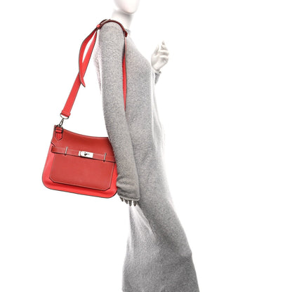 Hermes Taurillon Clemence Jypsiere 31 Sanguine Bougainvillea