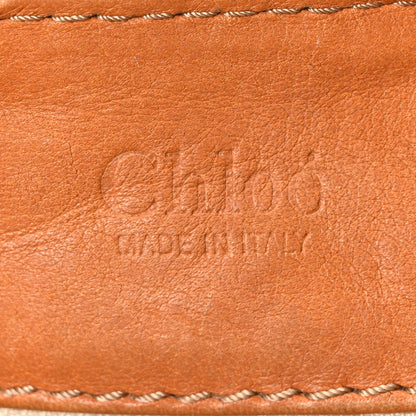 Chloe Calfskin Medium Paddington Satchel Tan