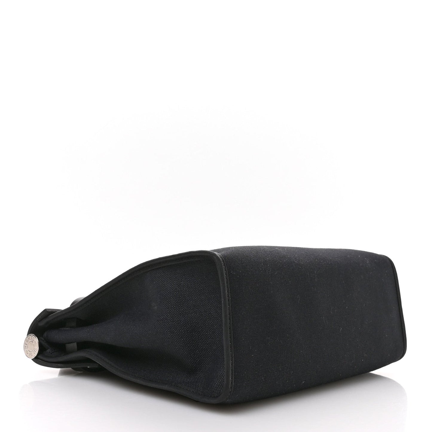 Hermes Military Toile Vache Hunter Herbag Zip PM 31 Black