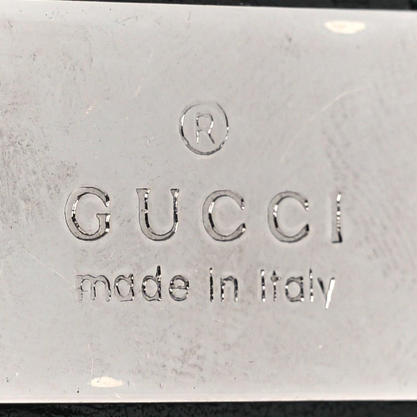 Gucci Guccissima Money Clip Black