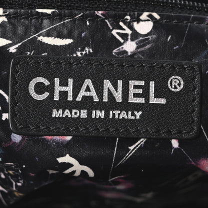 Chanel Iridescent Calfskin Quilted Ground Control Backpack Pink