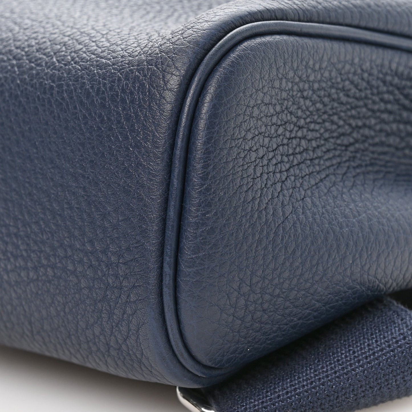 Hermes Togo Hac A Dos PM Backpack Bleu Nuit