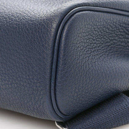 Hermes Togo Hac A Dos PM Backpack Bleu Nuit