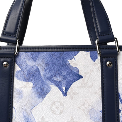 Louis Vuitton Monogram Watercolor New Tote GM Blue