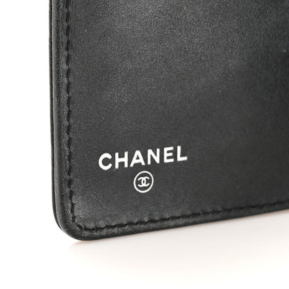 Chanel Caviar Quilted Boy Yen Wallet Black