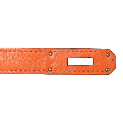 Hermes Taurillon Clemence Jypsiere 28 Orange