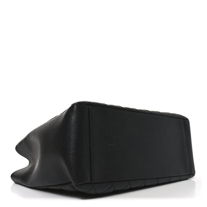 Chanel Caviar Quilted Grand Shopping Tote GST Black