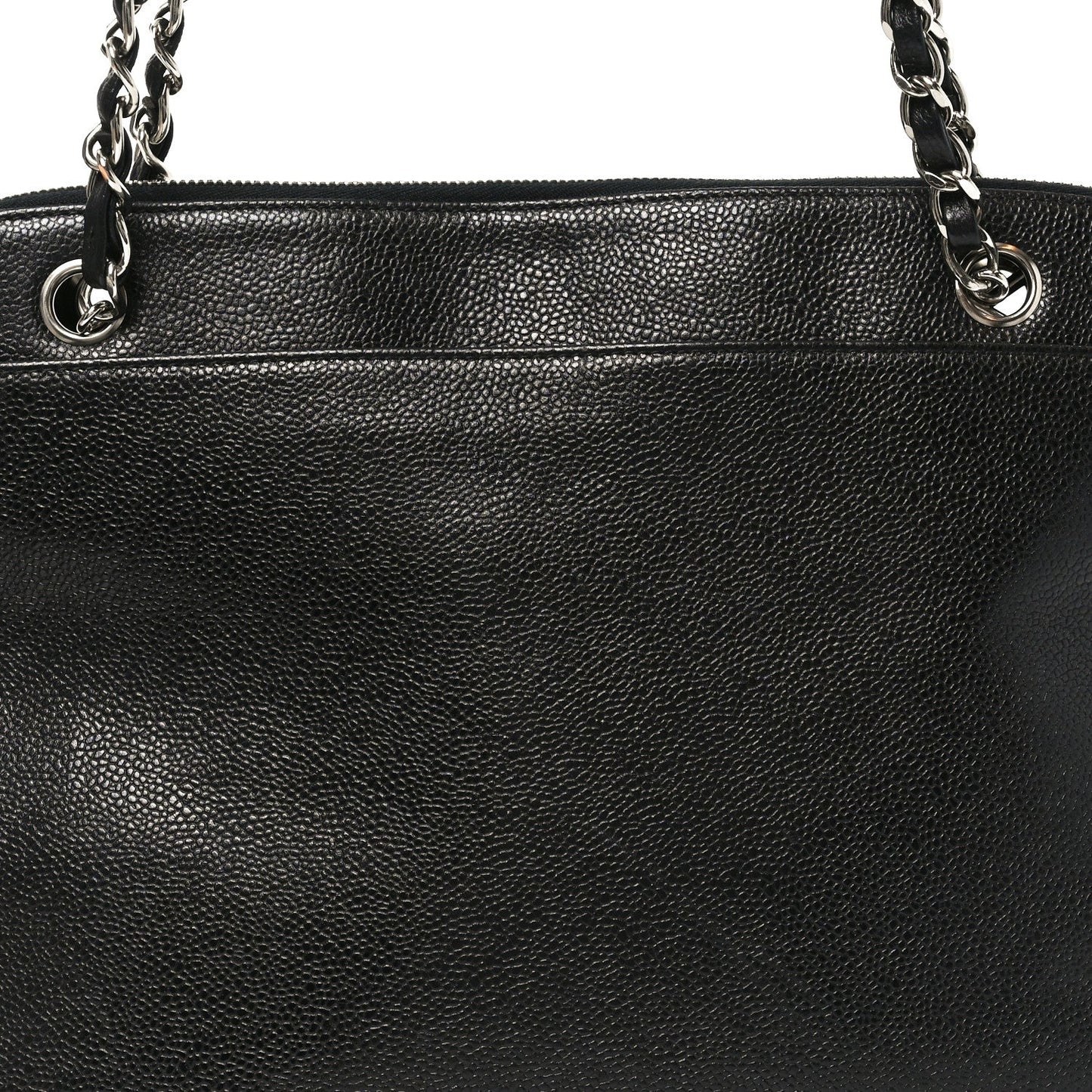 Chanel Caviar Shoulder Bag Black