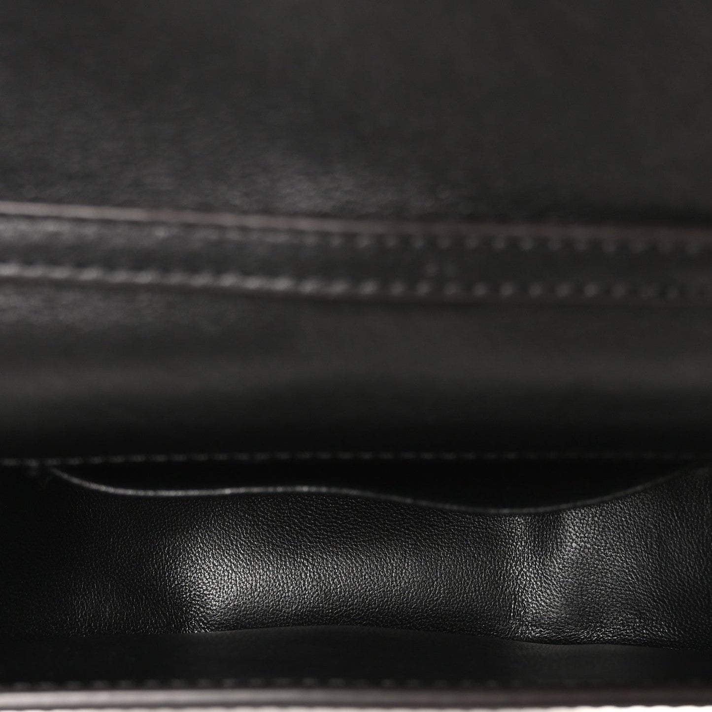 Chloe Calfskin Small Nile Bracelet Minaudiere Bag Black