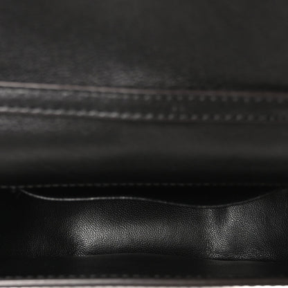 Chloe Calfskin Small Nile Bracelet Minaudiere Bag Black