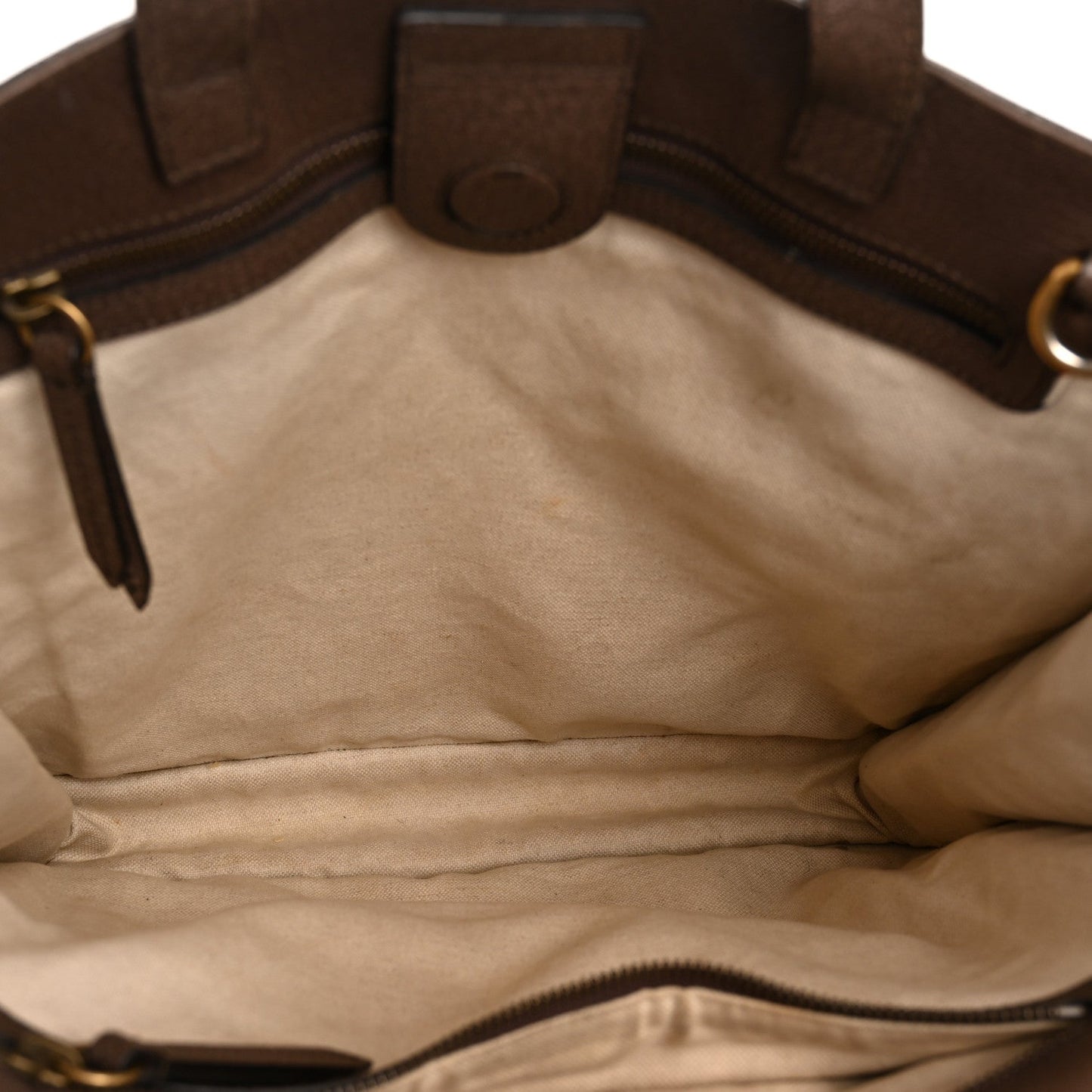 Gucci Soft GG Supreme Monogram Courrier Vertical Tote Beige New Acero