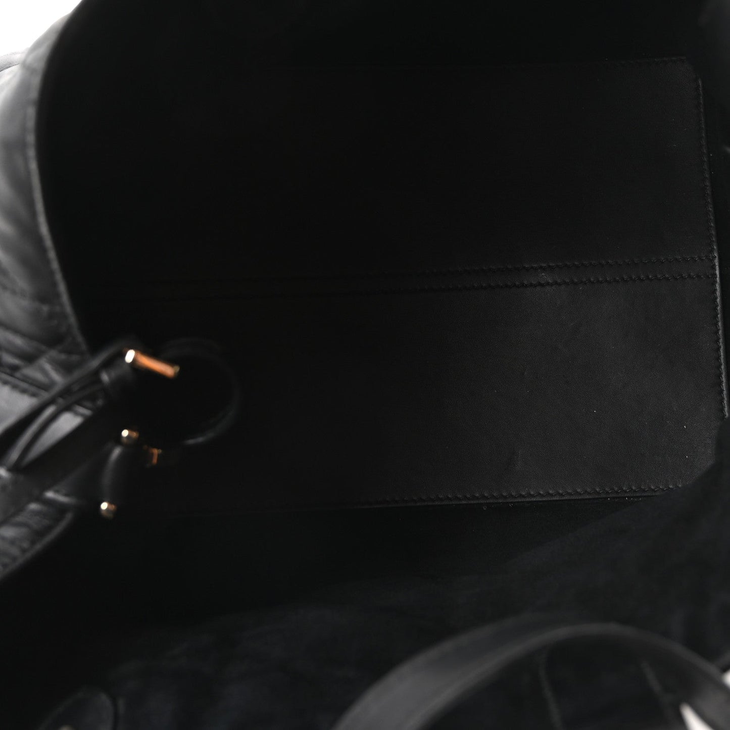 Christian Dior Calfskin Macrocannage Medium Toujours Black