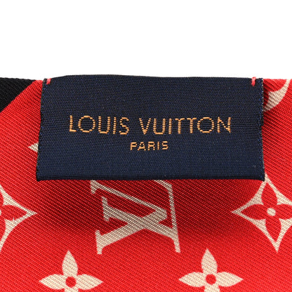 Louis Vuitton Silk Monogram Tribute To Chapeau BB Bandeau Red