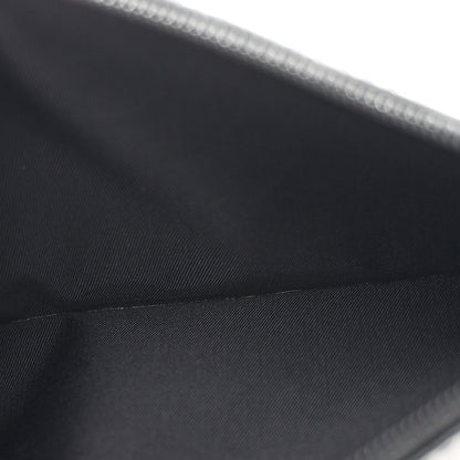Chanel Coated Canvas Stitched XL Paris Biarritz Tote Black