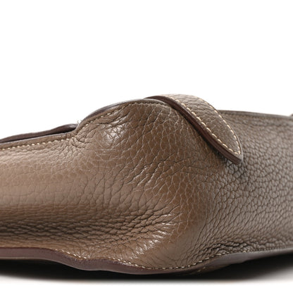Hermes Taurillon Clemence Steve Messenger 28 Etoupe