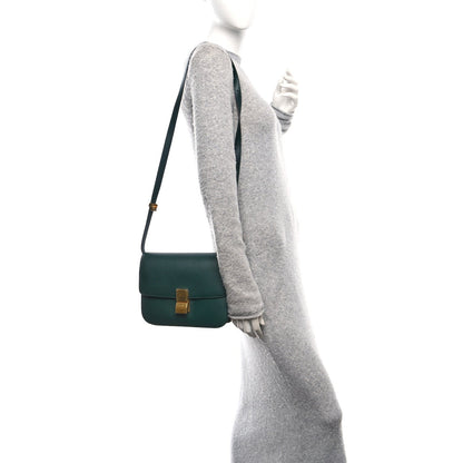 Celine Box Calfskin Medium Classic Box Flap Bag Amazone