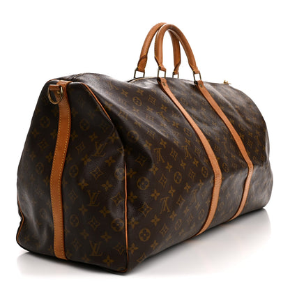 Louis Vuitton Monogram Keepall Bandouliere 60