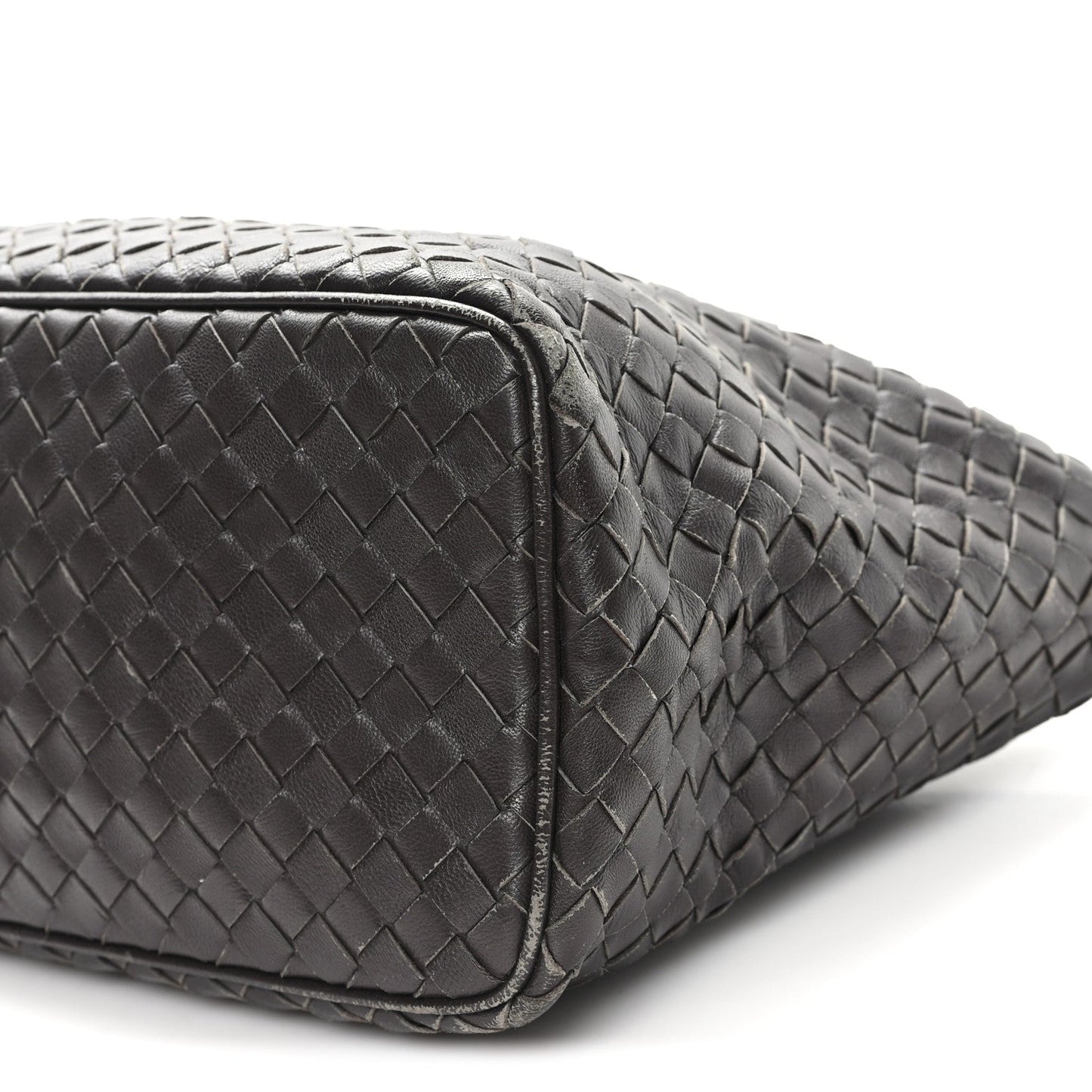 Bottega Veneta Nappa Intrecciato Small Shoulder Bag Ebano