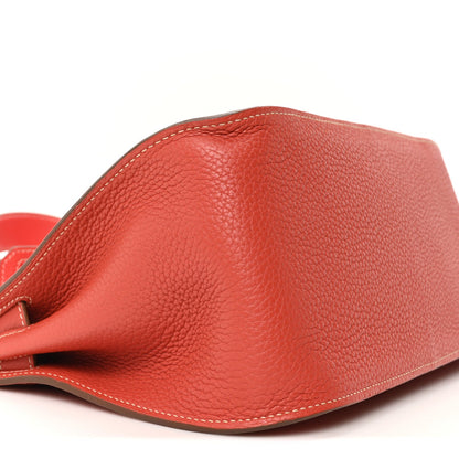Hermes Taurillon Clemence Jypsiere 31 Sanguine Bougainvillea