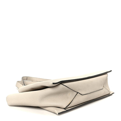 Celine Baby Grained Calfskin Medium Tri-Fold Bag Powder
